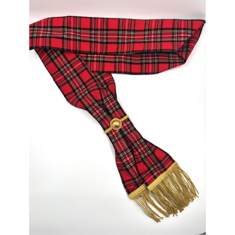 Cordon de maître en tartan Royal Steward